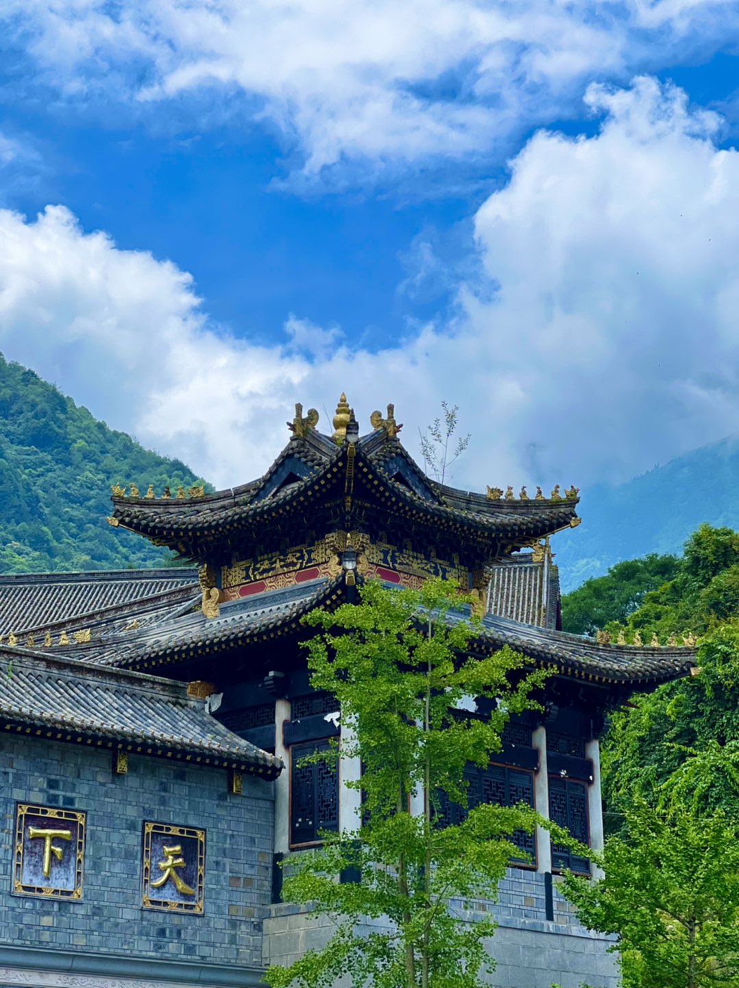 三门峡灵山寺风景区图片